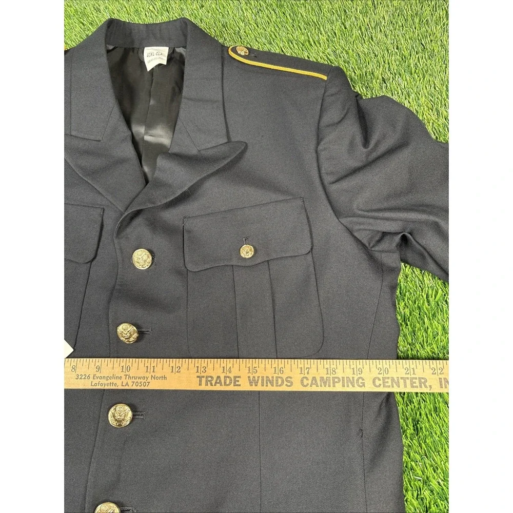 40XL Army Service Uniform ASU Dress Blue Enlisted Man Jacket Coat NWT